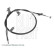 Cable, parking brake ADK84694 Blue Print, Thumbnail 2