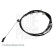 Cable, parking brake ADM546129 Blue Print, Thumbnail 2