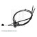 Cable, parking brake ADM546131 Blue Print, Thumbnail 2