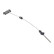 Cable, parking brake ADM54662 Blue Print