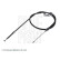 Cable, parking brake ADM54675 Blue Print, Thumbnail 2