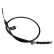 Cable, parking brake ADN146255 Blue Print