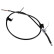 Cable, parking brake ADN146266 Blue Print