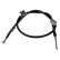 Cable, parking brake ADN146267 Blue Print