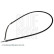 Cable, parking brake ADN146311 Blue Print, Thumbnail 2