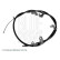 Cable, parking brake ADN146321 Blue Print, Thumbnail 3