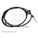 Cable, parking brake ADN146335 Blue Print, Thumbnail 2