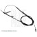 Cable, parking brake ADT346134 Blue Print, Thumbnail 2