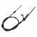 Cable, parking brake ADT346223 Blue Print
