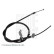 Cable, parking brake ADT346236 Blue Print, Thumbnail 2