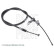 Cable, parking brake ADT346237 Blue Print, Thumbnail 2