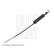 Cable, parking brake ADT346256 Blue Print, Thumbnail 2