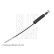 Cable, parking brake ADT346256 Blue Print, Thumbnail 2