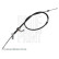Cable, parking brake ADT346304 Blue Print, Thumbnail 2