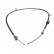 Cable, parking brake ADT346340 Blue Print