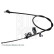Cable, parking brake ADT346343 Blue Print, Thumbnail 2