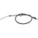 Cable, parking brake BHC-1007 Kavo parts