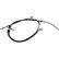 Cable, parking brake BHC-1016 Kavo parts