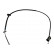 Cable, parking brake BHC-1542 Kavo parts, Thumbnail 2