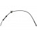 Cable, parking brake BHC-2021 Kavo parts