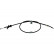 Cable, parking brake BHC-2038 Kavo parts
