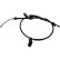Cable, parking brake BHC-2051 Kavo parts