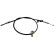 Cable, parking brake BHC-2066 Kavo parts