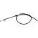 Cable, parking brake BHC-2071 Kavo parts