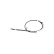 Cable, parking brake BHC-2075 Kavo parts, Thumbnail 4 Cable, parking brake BHC-2075 Kavo parts, Thumbnail 4