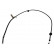 Cable, parking brake BHC-2076 Kavo parts, Thumbnail 2