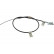 Cable, parking brake BHC-2100 Kavo parts