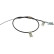 Cable, parking brake BHC-2100 Kavo parts, Thumbnail 2