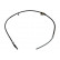 Cable, parking brake BHC-3111 Kavo parts