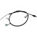 Cable, parking brake BHC-3129 Kavo parts
