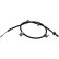Cable, parking brake BHC-3134 Kavo parts, Thumbnail 2