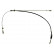 Cable, parking brake BHC-4555 Kavo parts