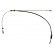 Cable, parking brake BHC-4555 Kavo parts, Thumbnail 2