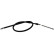 Cable, parking brake BHC-5560 Kavo parts, Thumbnail 2