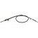 Cable, parking brake BHC-6653 Kavo parts