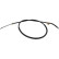 Cable, parking brake BHC-6654 Kavo parts