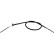 Cable, parking brake BHC-9084 Kavo parts, Thumbnail 2
