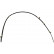 Cable, parking brake BHC-9086 Kavo parts