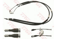 Cable, parking brake GCH124 TRW