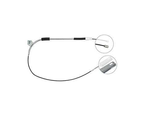 Cable, parking brake K10001 ABS, Image 2