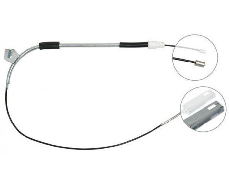 Cable, parking brake K10001 ABS