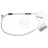 Cable, parking brake K10001 ABS, Thumbnail 3