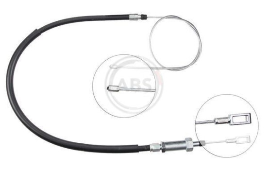 Cable, parking brake K10002 ABS, Image 2