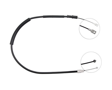 Cable, parking brake K10008 ABS, Image 2