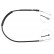 Cable, parking brake K10008 ABS, Thumbnail 2