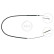 Cable, parking brake K10021 ABS, Thumbnail 3